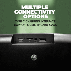 Alternative view of UBON SP-65 Shahenshah to rule hearts with music wireless speaker