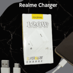 Realme 120W SuperDart Charge Adapter | Original Ultra-Fast Flash Charger | Type-C Power Adapter for Realme Smartphones (White)