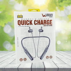 Alternative view of Ubon Quick Charge CL-50 Wireless Neckband Magnetic switch