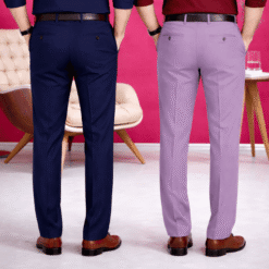 Alternative view of DKZON Stylish Regular Feed Formal Pant Combo