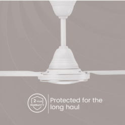 Alternative view of Crompton Surebreeze Sea Breeze | Star Rated Ceiling Fan Opal White 1 year Warrunty