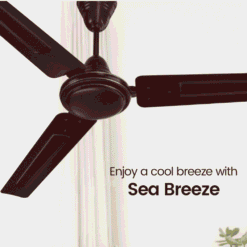 Alternative view of Crompton Surebreeze Sea Breeze | Star Rated Ceiling Fan Brown 1 year Warrunty