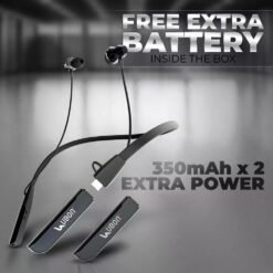 Alternative view of UBON Bullet Series CL-35 Wireless Neckband Quality Boost Green