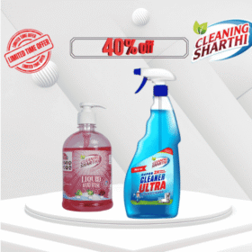 500ml + 500ml Cleaning sharthi Handwash and Glasses Cleanner