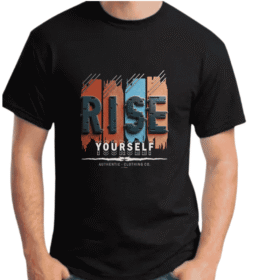 DKZON Signature 180 GSM Premium Black T-Shirt