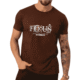 DKZON Signature 180 GSM Premium Brown Cotton T-Shirt