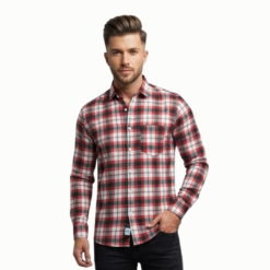Pure cotton premium shirt men