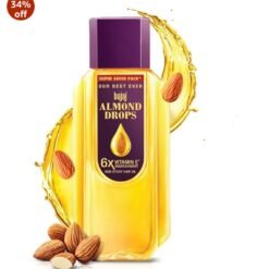 (190ml) Bajaj Almond Drops Non-Sticky Hair Oil (6X Vitamin E Nourishment