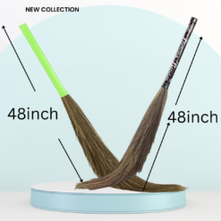 Premium Heavy Duty Natural Grass Broom (Phool Jhadu) Combo offers