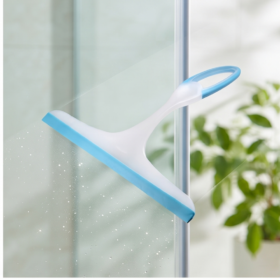 Silicone Window Glass Cleaner Wiper / Squeegee (10 x 9 Inch)