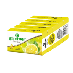 (500gm)  ग्लिमर लाइम ज़ेस्ट सोप - सुपर सेवर पैक (Glimmer Lime Zest Soap - Super Saver Pack
