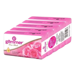 (500gm) ग्लिमर रोज़ ब्लश सोप - सुपर सेवर पैक (Glimmer Rose Blush Soap - Super Saver Pack