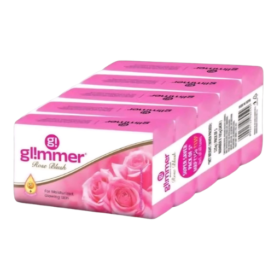 (500gm) ग्लिमर रोज़ ब्लश सोप - सुपर सेवर पैक (Glimmer Rose Blush Soap - Super Saver Pack