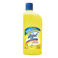 500ml Lizol Disinfectant Surface Cleaner Liquid – Citrus, 10X Cleaning & Germ Kill, Kills 99.9% Germs