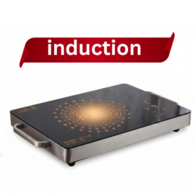 Premium Induction Cooktop (with Metal Handles) - Fast & Stylish Cooking  2 Years Warranty