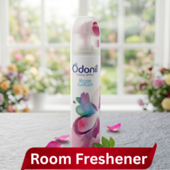Odonil Room Spray - Rose Garden | Premium Room (220ml) Freshener for Long-Lasting Floral Fragrance