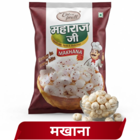 (250gm) Maharaj Ji Premium Makhana | Healthy & Crunchy Fox Nuts, Nutrient-Rich Snack