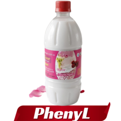 (1L )Premium White Phenyl Floor Cleaner - Rose Fragrance (Complete Hygienic)