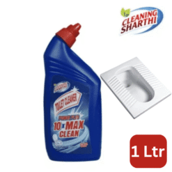 1 Ltr Cleaning Sharthi Toilet Cleaner Liquid – Power Plus 10x Max Clean Original