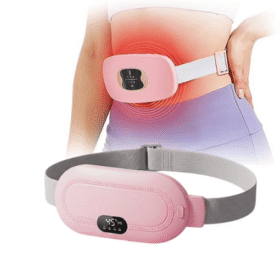 Smart Heating Pad for Belly & Back Pain Cordless Period Cramp Relief Belt