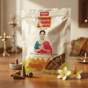 Natural Champa Flower's Fragrance Incense for Puja & Home