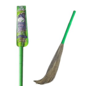 Heavy Duty Grass Broom Jhhadu  for Home Cleaning | Long Handle Phool Jhadu for Floor Cleaning