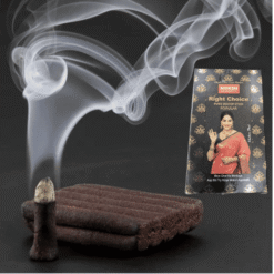 Moksh Right Choice Pure Dhoop Stick | Popular Fragrance Incense for Puja & Home Meditation