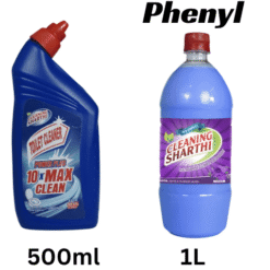 (500ml) +  (1L)  Cleaning Sarthi Combo Pack | Toilet Cleaner  & Phenyl | Floor & Bathroom Cleaner