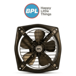 BPL Heavy-Duty Metal Exhaust Fan (Dark Brown / Black)