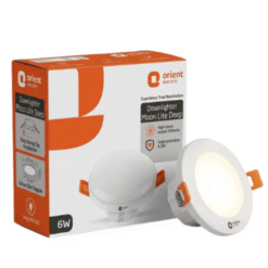 Orient Electric Moon Lite Deep 6W LED Downlighter Recessed Ceiling Panel Light