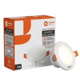 Orient Electric Moon Lite Deep 6W LED Downlighter Recessed Ceiling Panel Light