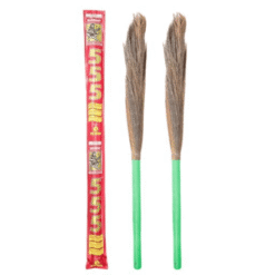 Heavy Duty Grass Broom for Home Cleaning | Long Handle Phool Jhadu for Floor Cleaning( Combo Pack )