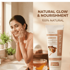 Multani Naturals Sandalwood & Honey Face Wash - Natural Glow & Nourishment